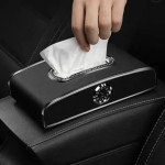 3 in 1 Tissue Box with Clock & Number Plate