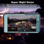 Car Dash Cam Mini 4inch Front & Back FHD1080 P