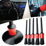 Car Detailing Brush 5 Pieces Set