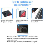 Car Door Projection Logo Light 2 Pieces