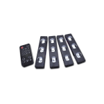 4 Pieces 36 LED Atmospheric Under Seat Multi Color Lights