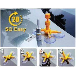 Car Windshield Repair Tool Kit
