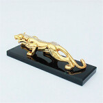 Jaguar Car Dashboard Decor