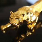 Jaguar Car Dashboard Decor