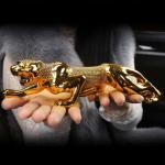 Jaguar Car Dashboard Decor