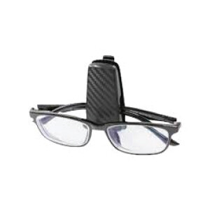 Sun visor sunglasses holder