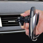 2 In 1 Wireless Car Charger Automatic Clamping Mount Fast Charging Phone Holder